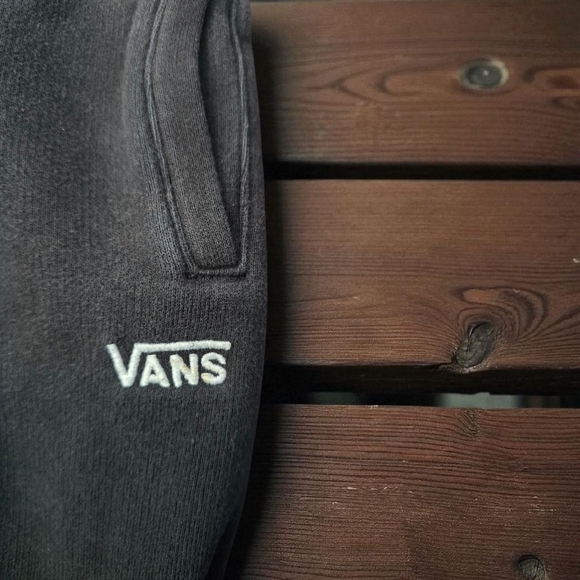 Vans Off The Wall Versa Sweatpants Black Small Comfy Cush Relaxed Fit Pockets - Picture 3 of 13
